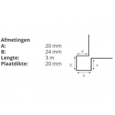 XL-panel-Rockpanel-buitenhoekprofiel-D20-maatvoering